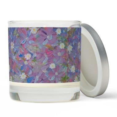 Spring Wonderland Floral, Vanilla Scented Candle