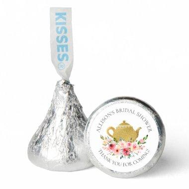 Springtime Peony Rose Tea Bridal Shower Hershey®'s Kisses®