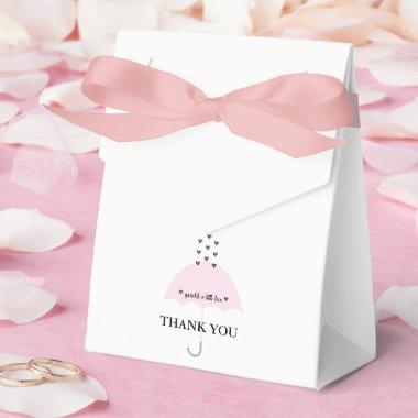 Sprinkle Love Pink Girl Shower Party Favor Boxes