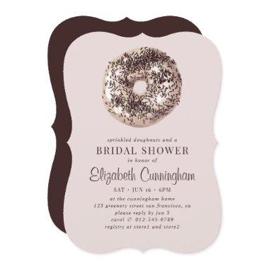 Sprinkled Doughnuts and a Bridal Shower Invitations