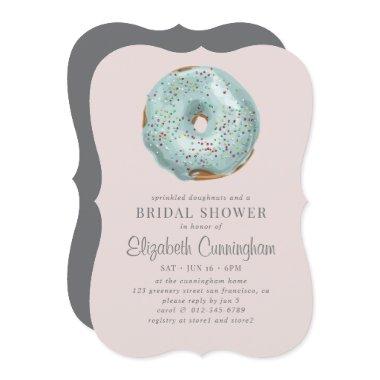 Sprinkled Doughnuts and a Bridal Shower Invitations