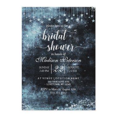 Star Struck Watercolor Bridal Shower Invitations