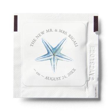 Starfish Wedding Favors Hand Sanitizer Packet