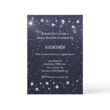 Starry Night Bridal Shower Invite