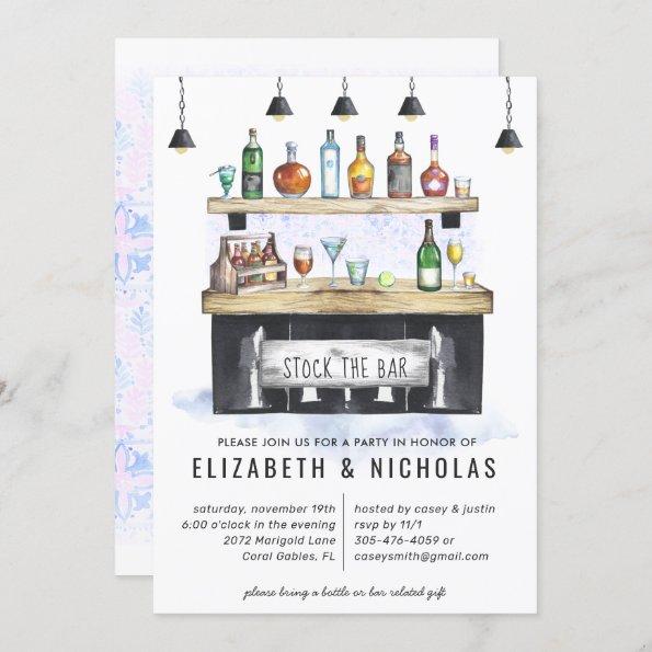Stock the Bar | Couples Wedding Shower Invitations