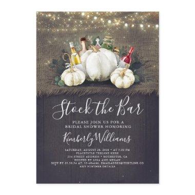 Stock The Bar Fall Party /