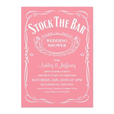 Stock the Bar Party Invitations