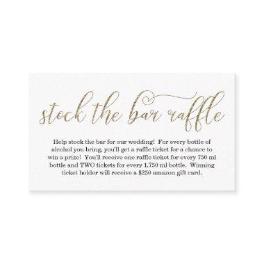 Stock the Bar Raffle   Invitation