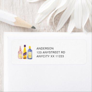 Stock the bar return address label