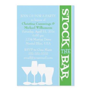 Stock the Bar Shower Invitations