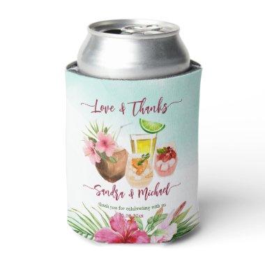 Stock the bar tropical summer couples thank you can cooler