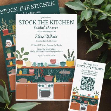 STOCK THE KITCHEN  Cute CUSTOM QR Enclosure