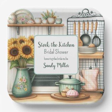 Stock The Kitchen  Paper Plate