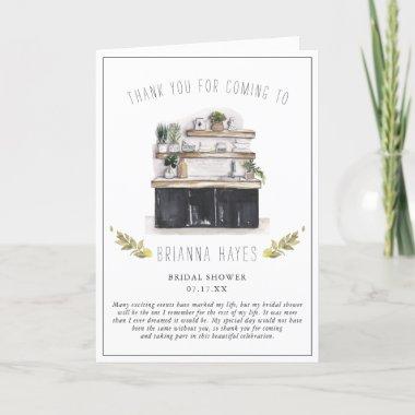Stock the Kitchen Bridal Shower Thank You Invitations