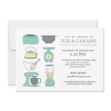 Stock the Kitchen Couples Shower Party Invite