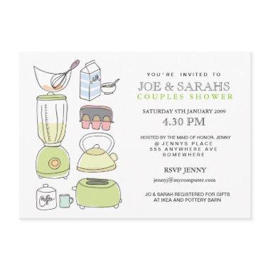 Stock the Kitchen Couples Shower Party Invite