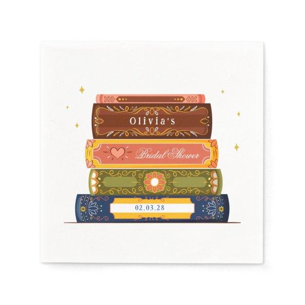Story Book Library Onto Next Chapter  Napkins