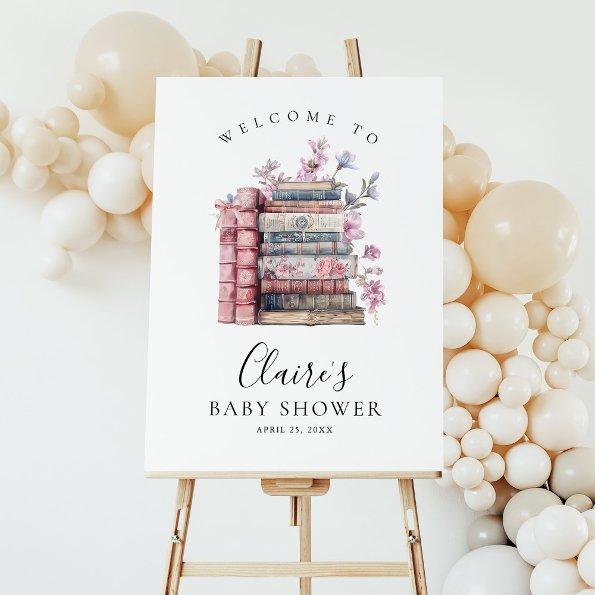 Storybook Coquette Book New Chapter Welcome Foam Board
