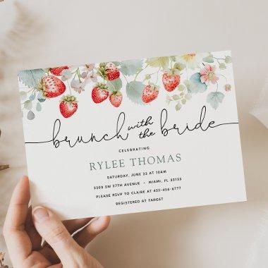 Strawberry Brunch with the Bride Shower