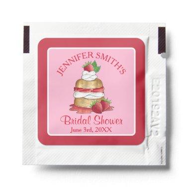 Strawberry Cake Shortcake  Birthday Hand Sanitizer Packet