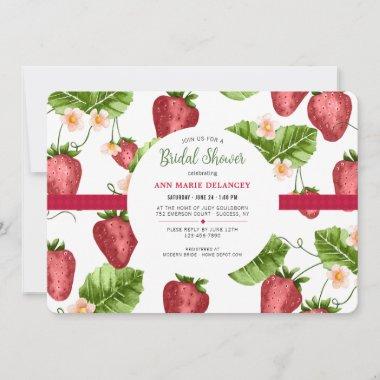 Strawberry Season Invitations
