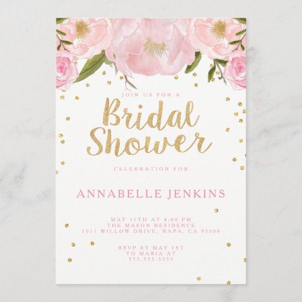 Stripe Bridal Shower Party Invitations