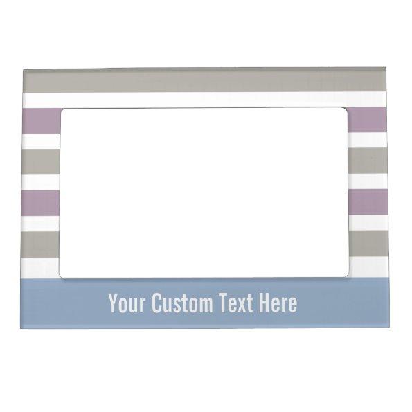 Stripes Pattern custom picture frame