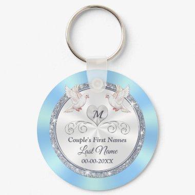 Stunning Cheap Personalized Wedding Party Favors Keychain
