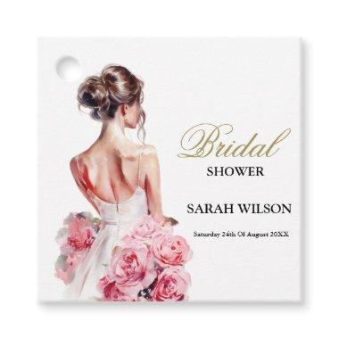 Stunning Wedding Gown  on a Budget Favor Tags