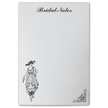 Stylish Bride Wedding Fashion Dress Bridal Notes