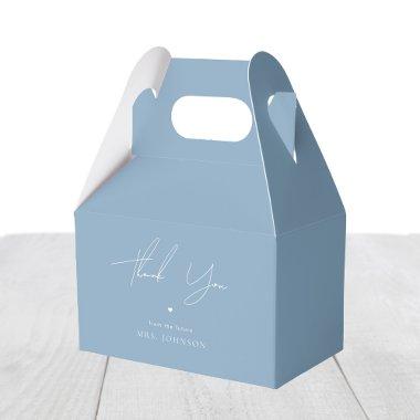Stylish Something Blue Before I Do  Favor Boxes