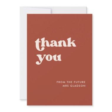 Stylish Terracotta  Thank you