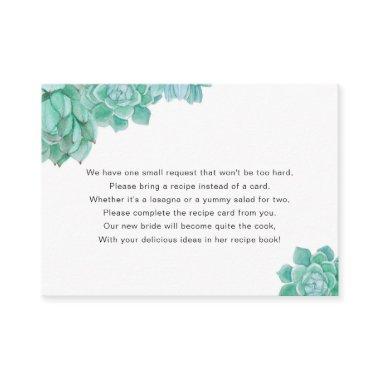 Succulent  Recipe Request