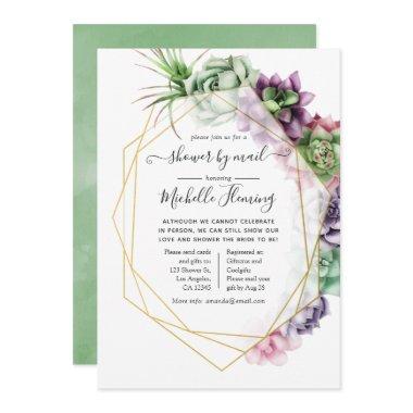 Succulent Geometric  by Mail