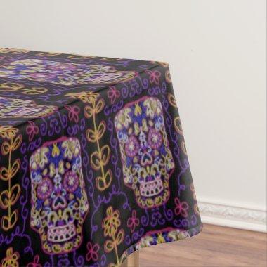 Sugar Art Skull Pattern Tablecloth