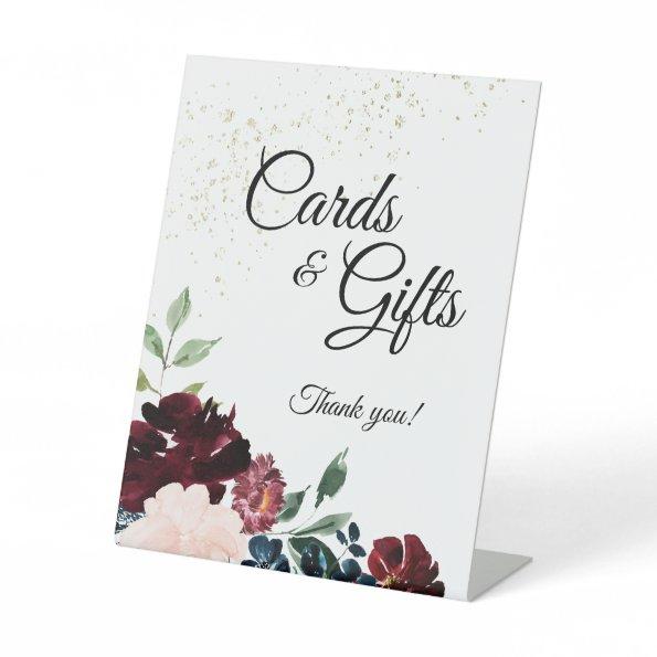 Summer Celebration Wedding  and Gifts Pedestal Sign