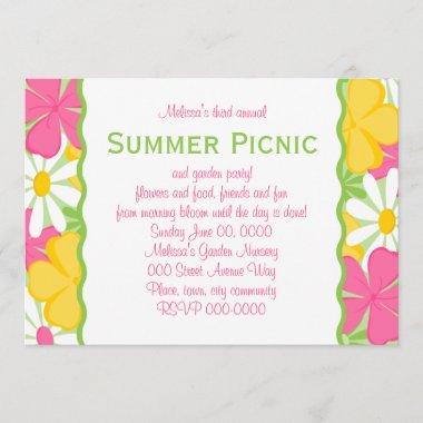 Summer Garden Invitations