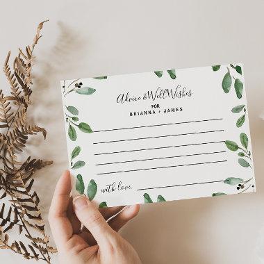 Summer Greenery Advice and Well Wishes Invitations