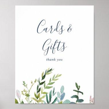 Summer Greenery Invitations and Gifts Sign
