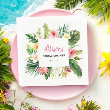 Summer Party Tropical  Paper Napkin