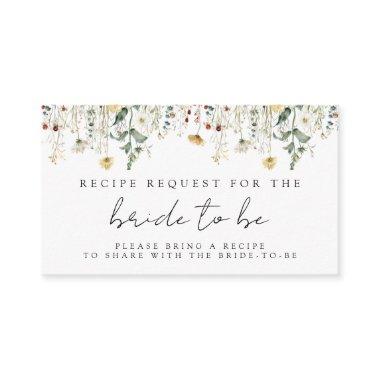 Summer Wildflower Field  Recipe Enclosure