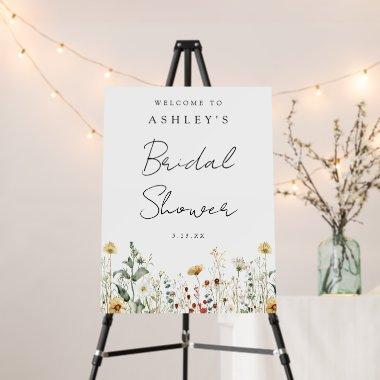 Summer Wildflower Field  Sign