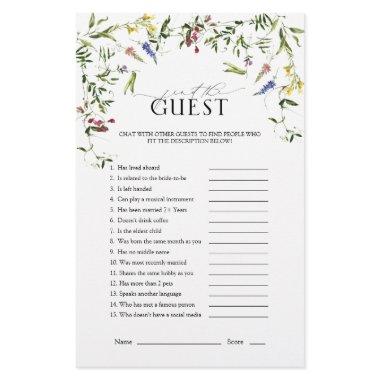 Summer Wildflower Floral  Game