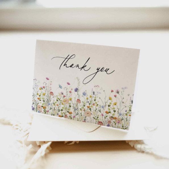 Summer Wildflower Thank You
