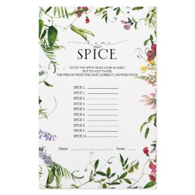 Summer Wildflower Watercolor  Game