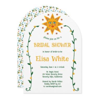 Sun and Vines Boho Arch Whimsical Shower