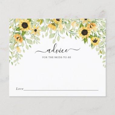 Sunflower Advice for the Bride