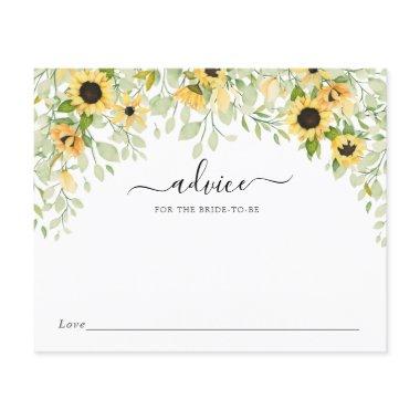 Sunflower Advice for the Bride