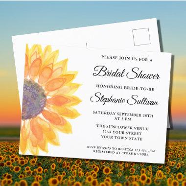 Sunflower  Invitation Post