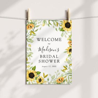 Sunflower Bridal Shower Welcome Sign